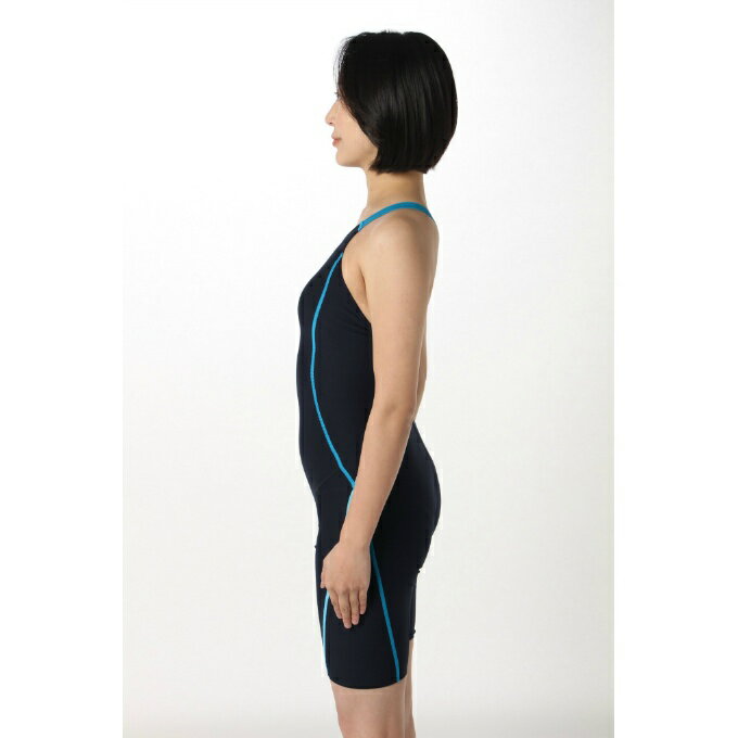 【全品対象最大3万ポイント還元＆10％OFF！ 3/4 20:00〜3/11 1:59】トレーニング水着 レディース プッシュアップターンズニースキン STW12301-TQ