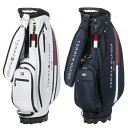 【最大10%OFFクーポン発行中!5/1 0:00〜5/5 23:59】 トミーヒルフィガーゴルフ TOMMY HILFIGER GOLF スタンドキャディバッ...
