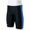 【全品対象最大10%OFFクーポン!7/13 10:00~7/15 23:59】ミズノ FINA承認 競泳水着 スパッツ メンズ STREAM ACE ハーフスパッツ N2MB1024-95 MIZUNO