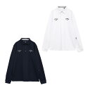 キャロウェイ ゴルフウェア ポロシャツ 長袖 メンズ ロゴカノコ長袖ポロシャツ C25118100 Callaway(4)