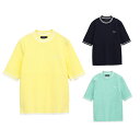 【全品対象最大10%OFFクーポン!7/13 10:00~7/15 23:59】キャロウェイ ゴルフウェア 半袖シャツ レディース 半袖モックネックニット C25119202 Callaway