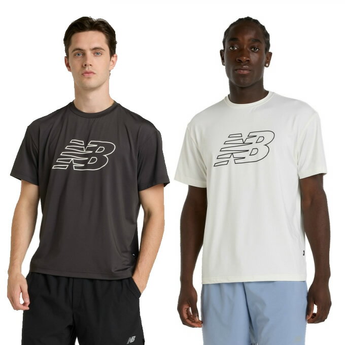ニューバランス Tシャツ 半袖 メンズ フライングロゴ 機能Tシャツ AMT51510 new balance