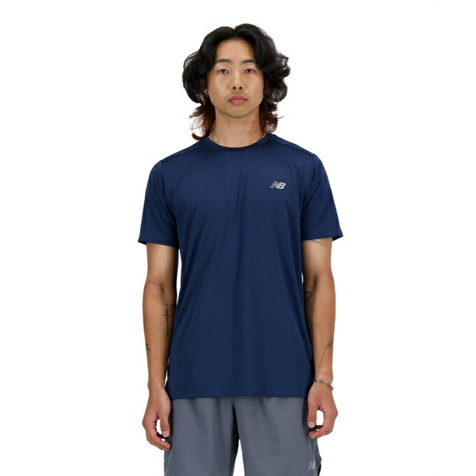 ニューバランス ランニングウェア Tシャツ 半袖 メンズ ESS ランショートスリーブTシャツ MT41222 NNY new balance