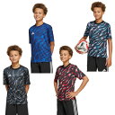 アディダス サッカーウェア 半袖シャツ ジュニア 半袖 トレーニング ジャージー キッズ JVV11 adidas