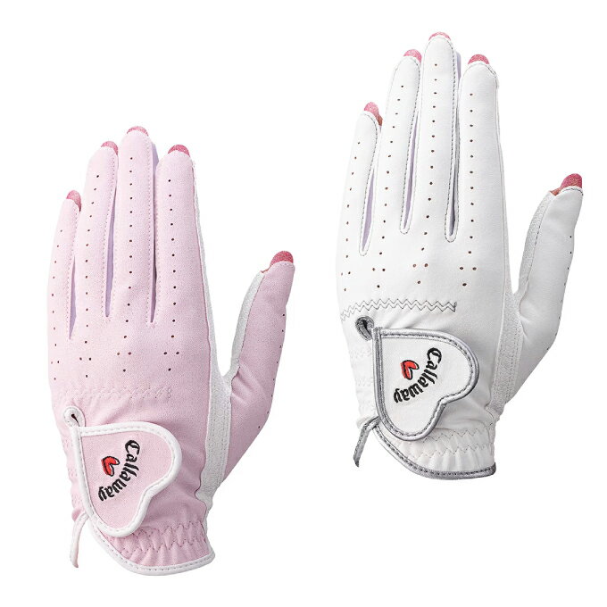 キャロウェイ ゴルフ 両手用グローブ レディース ネイル デュアル グローブ ウィメンズ 25 JM 両手用 NAIL DUAL W 25JM Callawayのサムネイル