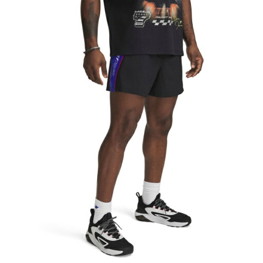 アンダーアーマー ハーフパンツ メンズ UA PROJECT ROCK COLORBLOCK WOVEN SHORTS 1389919-001 UNDER ARMOUR アンダーアーマー ハーフパンツ メンズ UA PROJECT ROCK COLORBLOCK WOVEN SHORTS 1389919-001 UNDER ARMOUR