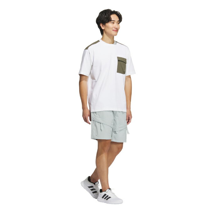 アディダス Tシャツ 半袖 メンズ CE FABMIX シティエスケープ ルーズフィット ファ...