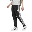 アディダス スポーツウェア ジャージ ロングパンツ メンズ スリーストライプス ダブルニット トラックカフパンツ JV6986 JZR02 adidas