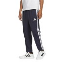 アディダス スポーツウェア ジャージ ロングパンツ メンズ スリーストライプス ダブルニット トラックカフパンツ JV6987 JZR02 adidas