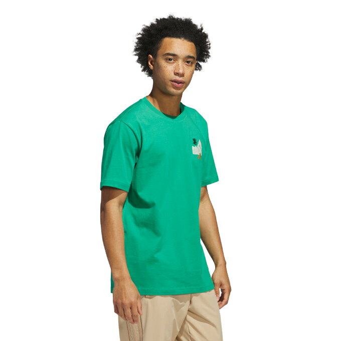 アディダス Tシャツ 半袖 メンズ ジェットセットキャンパーグラフィック半袖Tシャツ JETSET グラフィックTシャツ KSI85-IK3064 adidas