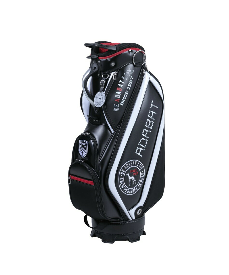 adabat ゴルフキャディバッグ ブラック adabat ブラック キャディバッグ adabat ブラック ゴルフバッグ