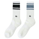 エントリーでポイント最大10倍&10%クーポン!~9/11 1:59|トラヴィスマシュー TravisMathew ゴルフ ソックス メンズ ラインクルーソックス 7AL095