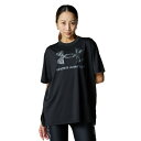 アンダーアーマー Tシャツ 半袖 レディース UA TECH OVERSIZE SHORT SLEEVE T-SHIRT 6001329-001 UNDER ARMOUR