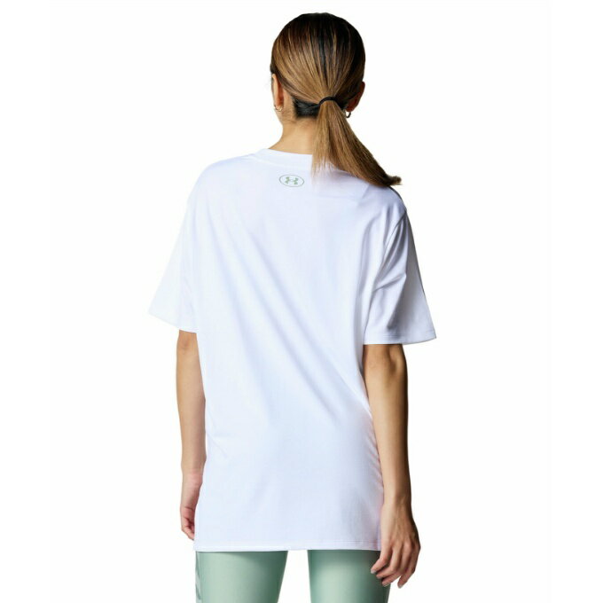 アンダーアーマー Tシャツ 半袖 レディース UA TECH OVERSIZE SHORT SLEEVE T-SHIR...