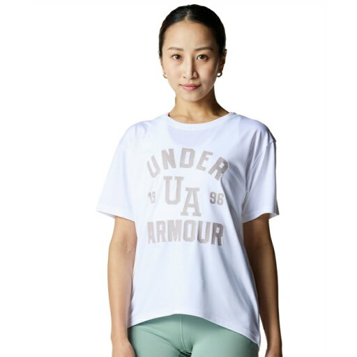 【最大10%OFFクーポン発行中!5/1 0:00〜5/5 23:59】 アンダーアーマー Tシャツ 半袖 レディース UA TECH BOX GRAPHIC T-SHIRT 6001332-100 UNDER ARMOUR 【最大10%OFFクーポン発行中!5/1 0:00〜5/5 23:59】 アンダーアーマー Tシャツ 半袖 レディース UA TECH BOX GRAPHIC T-SHIRT 6001332-100 UNDER ARMOUR