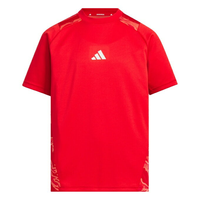 アディダス Tシャツ 半袖 ジュニア キッズ エッセンシャルズ カラーブロック半袖Tシャツ JM4538 KCE70 ..