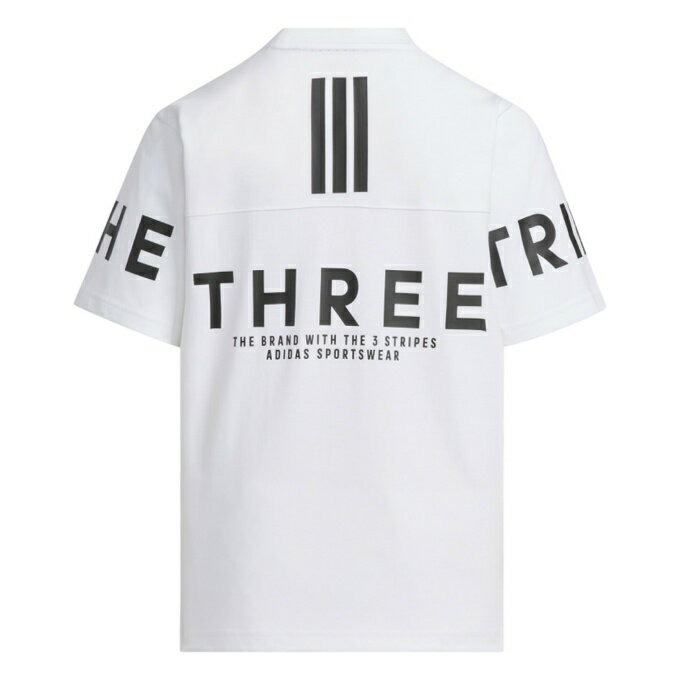 アディダス Tシャツ 半袖 ジュニア 半袖 ワード Tシャツ キッズ JM4581 KCE72 adidas