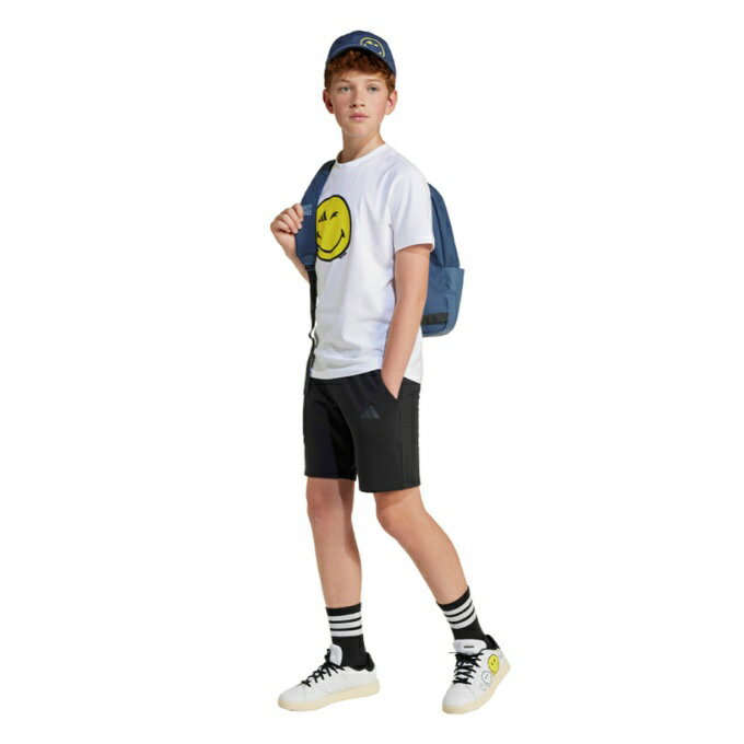 アディダス Tシャツ 半袖 ジュニア adidas × Smileyworld グラフィック 半袖Tシャ...