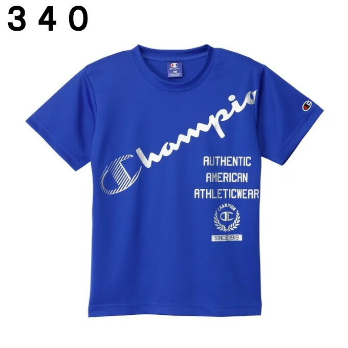チャンピオン Champion Tシャツ 半袖 ジュニア キッズ ショートスリーブTシャツ CK...