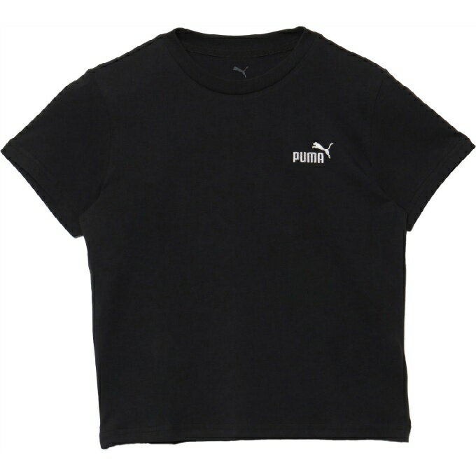 プーマ Tシャツ 半袖 ジュニア ESS SMALL ロゴ ルーズT 687757-01 PUMA