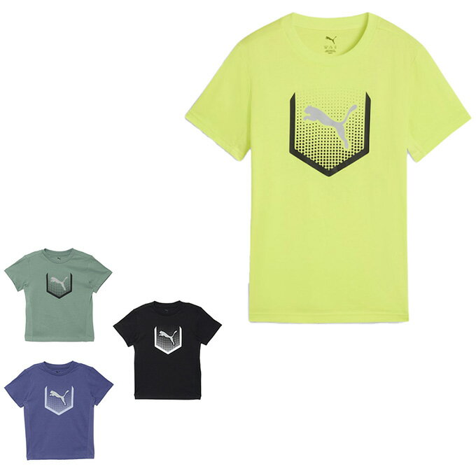 プーマ Tシャツ 半袖 ジュニア アクティブ スポーツ グラフィック 半袖 Tシャツ II B 687787 PUMA