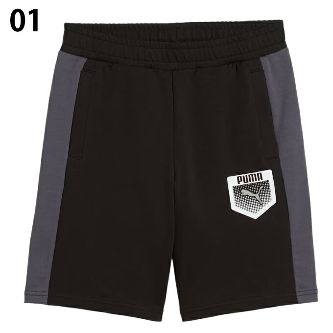 プーマ ショートパンツ スウェット ジュニア ボーイズ アクティブ スポーツ グラフ...