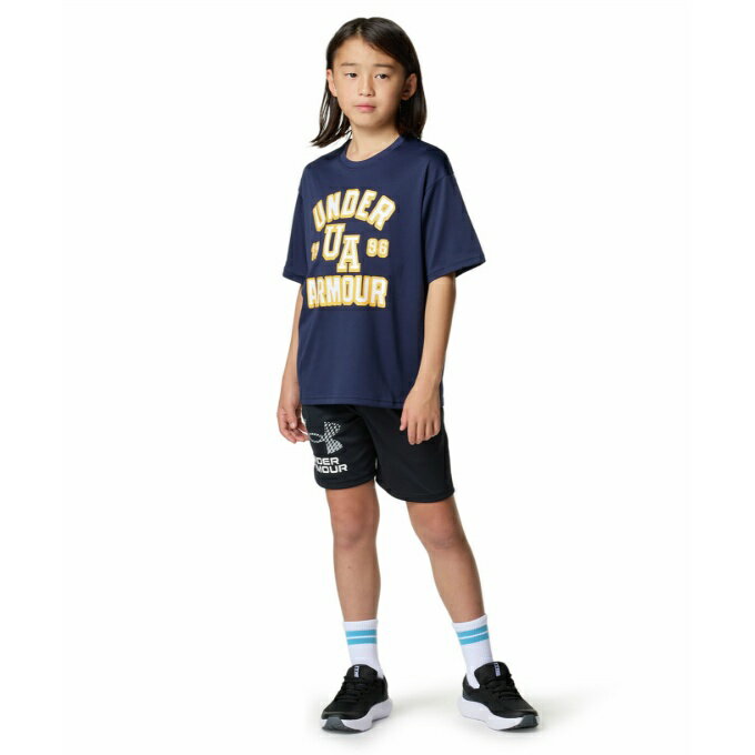 アンダーアーマー Tシャツ 半袖 ジュニア UA TECH COLLEGE SHORT SLEEVE T-SHIRT 6001337-410 UNDER ARMOUR