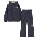 【最大10%OFFクーポン!7/4 20:00~7/11 1:59】ザ・ノース・フェイス レインウェア上下セット ジュニア レインテックスユリイカ キッズ NPJ12512-NY ノースフェイス THE NORTH FACE