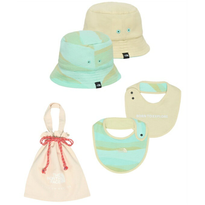 ザ・ノース・フェイス スタイ セット ジュニア HAT BIB SET ハット＆ビブセット NNB02211-GB ノースフェイス THE NORTH FACE