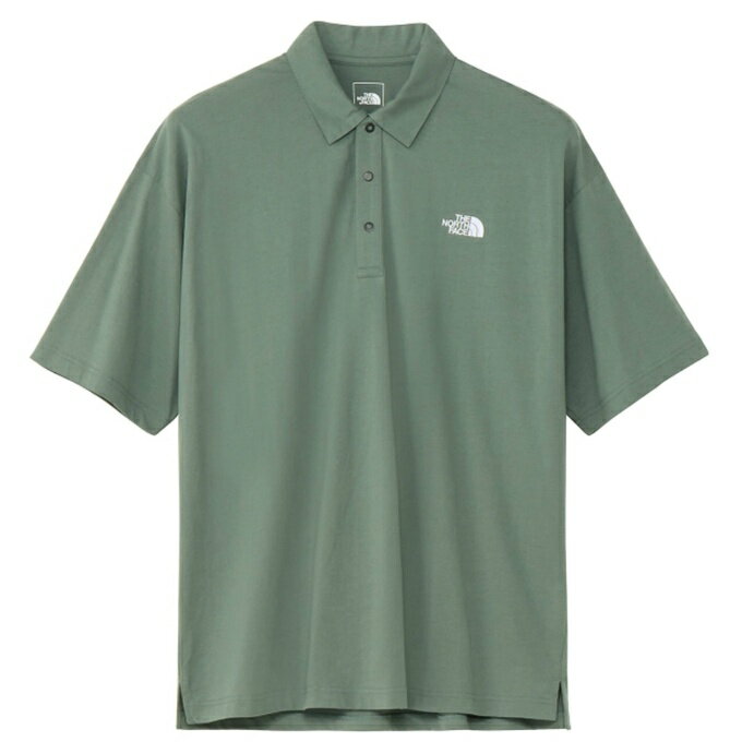ザ・ノース・フェイス ポロシャツ 半袖 メンズ SS FD COTTON POLO ショートスリーブフラッシュドライコットンポロ NT22530-DG ノースフェイス THE NORTH FACE