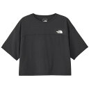 【全品対象最大10%OFFクーポン!7/13 10:00~7/15 23:59】ザ・ノース・フェイス Tシャツ 半袖 レディース SS ES WIDE TEE ショートスリーブイーエスワイドティー NTW32597-K ノースフェイス THE NORTH FACE