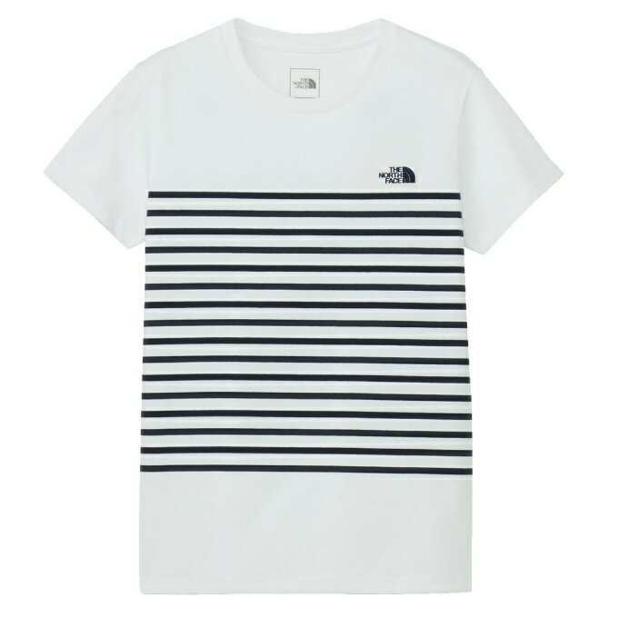 ザ・ノース・フェイス Tシャツ 半袖 レディース SS PANEL BORDER T ショートスリーブパネルボーダーティー NTW32406-W2 ノースフェイ...
