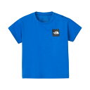 【全品対象最大10%OFF!2025年8月4日20:00~8月11日1:59】 ザ・ノース・フェイス Tシャツ 半袖 ジュニア B SS Small Square Logo Tee NTB32358-HB ノースフェイス THE NORTH FACE