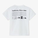 【全品対象最大10%OFF!2025年8月4日20:00~8月11日1:59】 ザ・ノース・フェイス Tシャツ 半袖 ジュニア B SS Historical Logo Tee NTB32356-WW ノースフェイス THE NORTH FACE