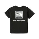 【全品対象最大10%OFF!2025年8月4日20:00~8月11日1:59】 ザ・ノース・フェイス Tシャツ 半袖 ジュニア B SS Bandana Square Logo Tee NTB32546-K ノースフェイス THE NORTH FACE