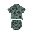 【最大10%OFFクーポン!7/4 20:00〜7/11 1:59】ザ・ノース・フェイス(THE NORTH FACE) 半袖シャツ ジュニア アロハベントセッ...