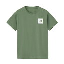 【全品対象最大10%OFF!2025年8月4日20:00~8月11日1:59】 ザ・ノース・フェイス Tシャツ 半袖 ジュニア SS Small Square Logo Tee NTJ32358-DG ノースフェイス THE NORTH FACE