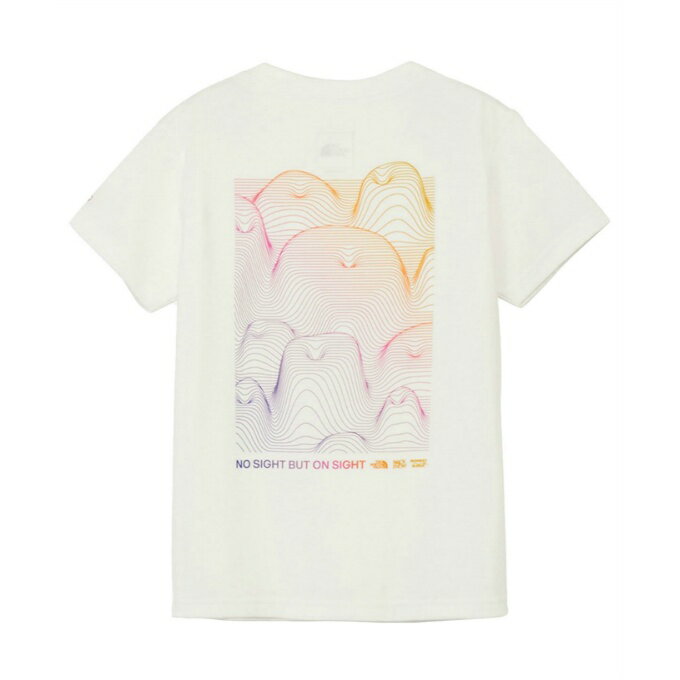 ザ・ノース・フェイス Tシャツ 半袖 ジュニア SS TNF Monkey Magic Tee NTJ32539-W ノースフェイス THE..