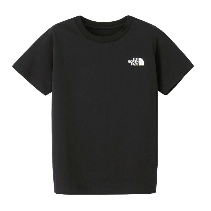 ザ・ノース・フェイス Tシャツ 半袖 ジュニア SS Bandana Square Logo Tee NTJ3254...