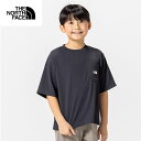 【全品対象最大10%OFF!2025年8/15 0:00~8/20 23:59】 ザ・ノース・フェイス Tシャツ 半袖 ジュニア ショートスリーブヒートプロテクションティー キッズ NTJ12548-AG ノースフェイス THE NORTH FACE
