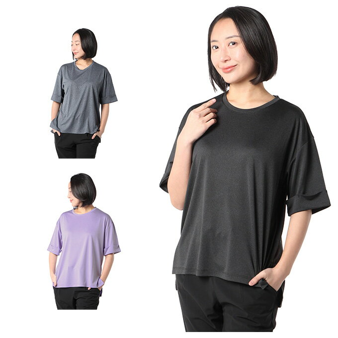 アンドライフ &life Tシャツ 半袖 レディース DRY グラフィック1半袖Tシャツ AL451102D012