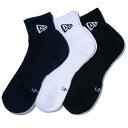 ニューエラ NEW ERA アンクルソックス メンズ レディース ジュニア ソックス アンクル 3ペア 14518188 SOCKS