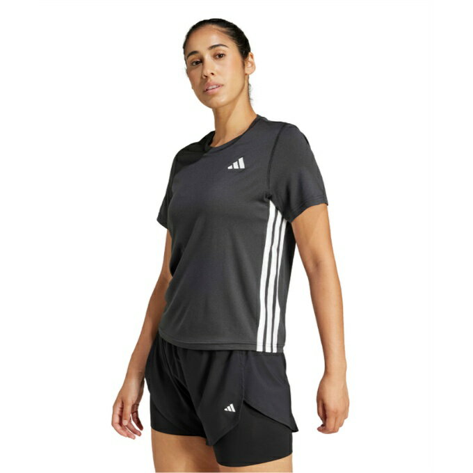 アディダス Tシャツ 半袖 レディース トレイン エッセンシャルズ スリーストライプス ワークアウト半袖Tシャツ JH1392 KUC81 adidas