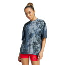 アディダス Tシャツ 半袖 レディース クライマクール トレーニングクラブ 24/7 グラフィックTシャツ JM4902 JUW31 adidas