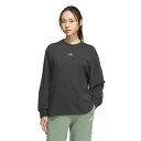 アディダス Tシャツ 長袖 レディース ワード 長袖Tシャツ JN9973 KQD31 adidas
