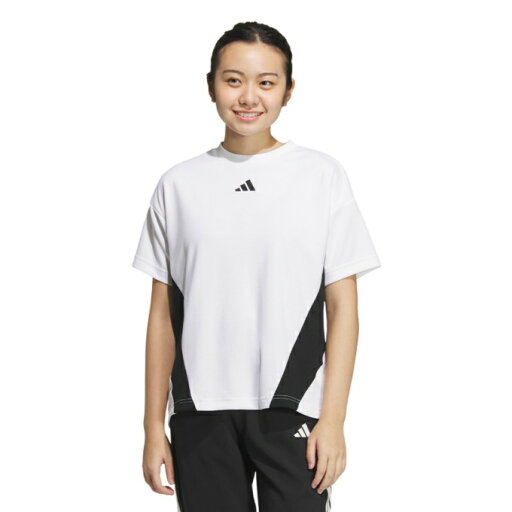 アディダス Tシャツ 半袖 レディース カラーブロック 半袖Tシャツ JP0006 KQD82 adidas アディダス Tシャツ 半袖 レディース カラーブロック 半袖Tシャツ JP0006 KQD82 adidas
