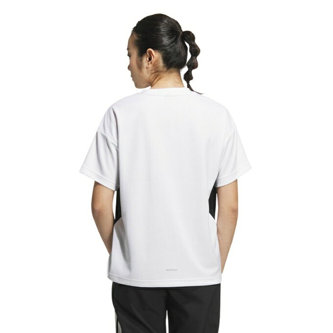アディダス Tシャツ 半袖 レディース カラーブロック 半袖Tシャツ JP0006 KQD82 ad...