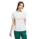 アディダス Tシャツ 半袖 レディース グラフィック半袖Tシャツ JP0009 KQD83 adidas