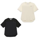 【全品対象最大10%OFFクーポン!7/13 10:00〜7/15 23:59】プーマ Tシャツ 半袖 レディース ウィメンズ ヨガ スタジオ ベーシック 半袖...