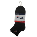 フィラ FILA ショートソックス 3足組 レディース ベーシック ショート3Pソックス 3520-765